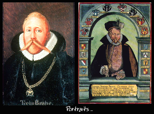 portraits Tycho Brahé